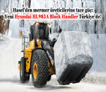 İş Makinası - YENİ HYUNDAI HL985A BLOCK HANDLER TÜRKİYE’DE Forum Makina